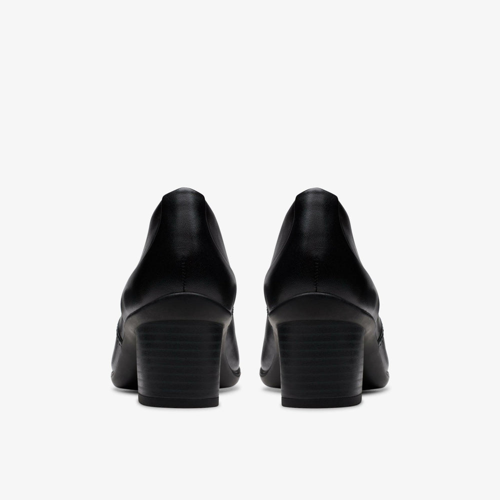 Shaya Tess Black Leather | Clarks Sale