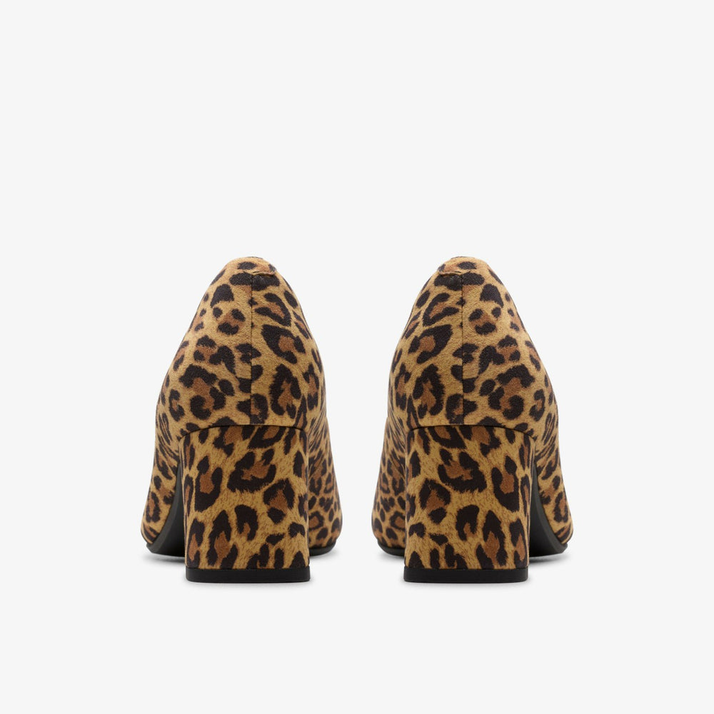 Fernie Court Leopard Suede | Clarks Discount