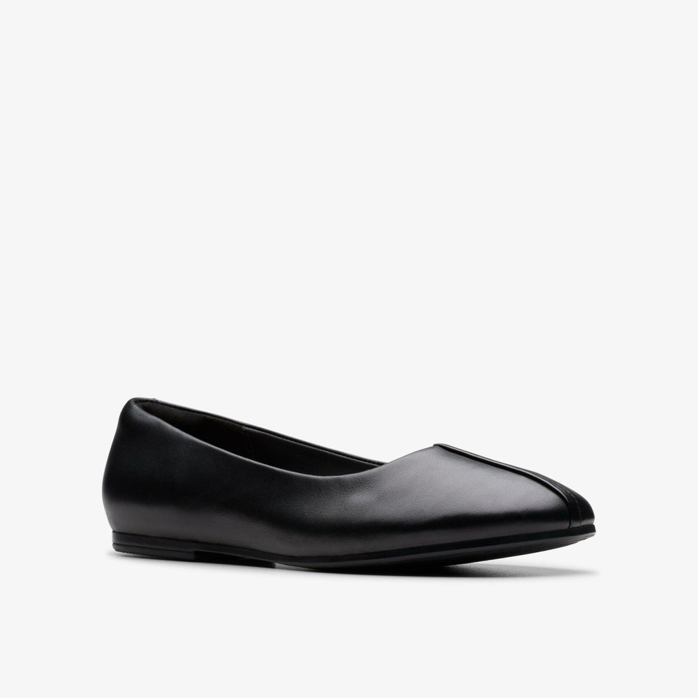 Livia Lily Black Leather | Clarks US