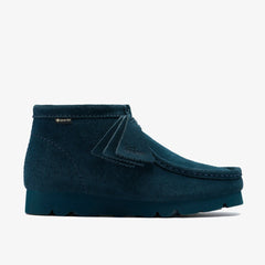 Wallabee Boot GORE-TEX Dark Teal Suede | Clarks