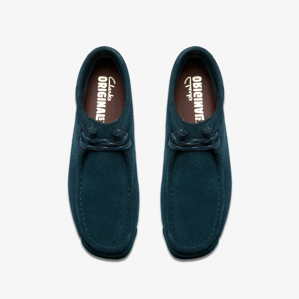 Wallabee Boot GORE-TEX Dark Teal Suede | Clarks