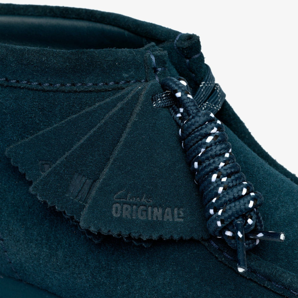 Wallabee Boot GORE-TEX Dark Teal Suede | Clarks