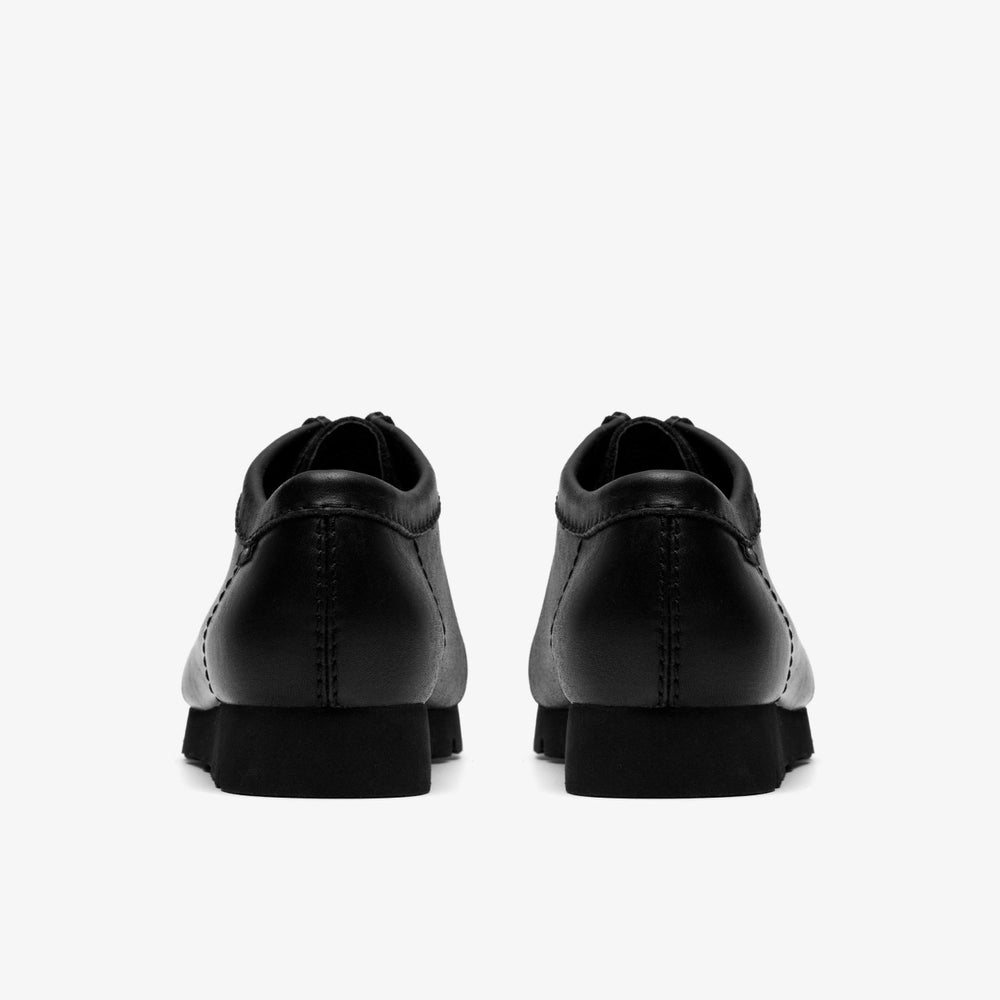 Wallabee GORE-TEX Black/Black Leather | Clarks US