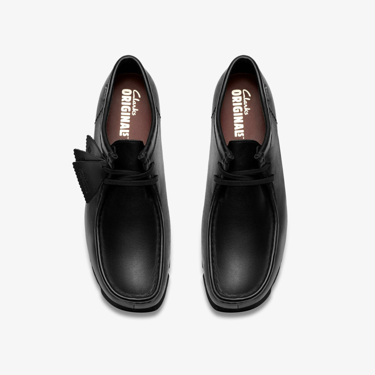 Wallabee GORE-TEX Black/Black Leather | Clarks US