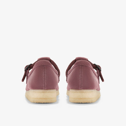Wallabee T Bar Rose Brown Suede | Clarks For Sale