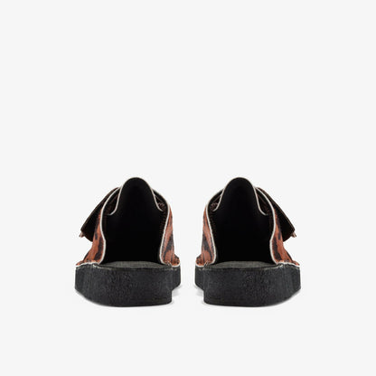 Desert Nomad Mule Brown Cow Print | Clarks Onsale
