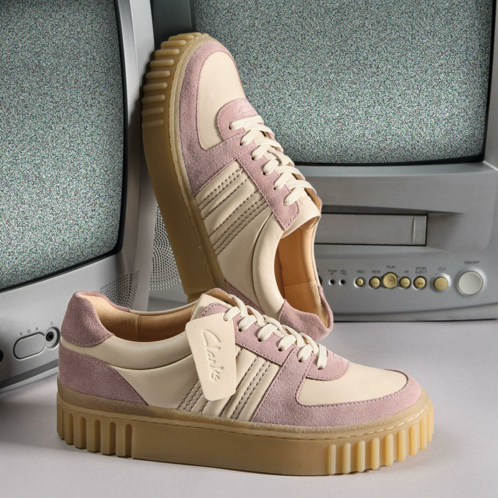 Mayhill Lace Light Pink Combination | Clarks For Sale