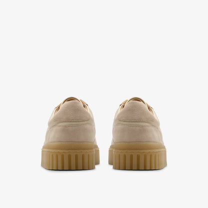 Mayhill Lace Sand Combination Leather | Clarks US