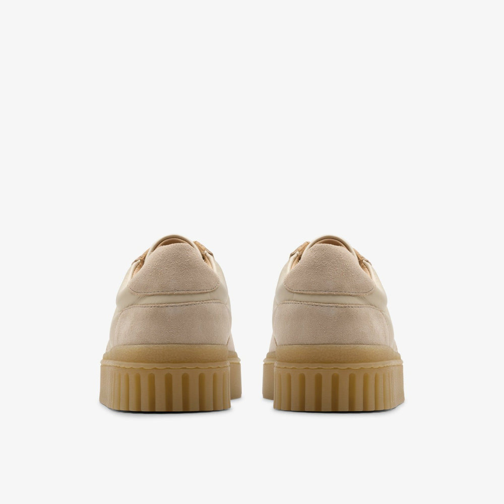 Mayhill Lace Sand Combination Leather | Clarks US