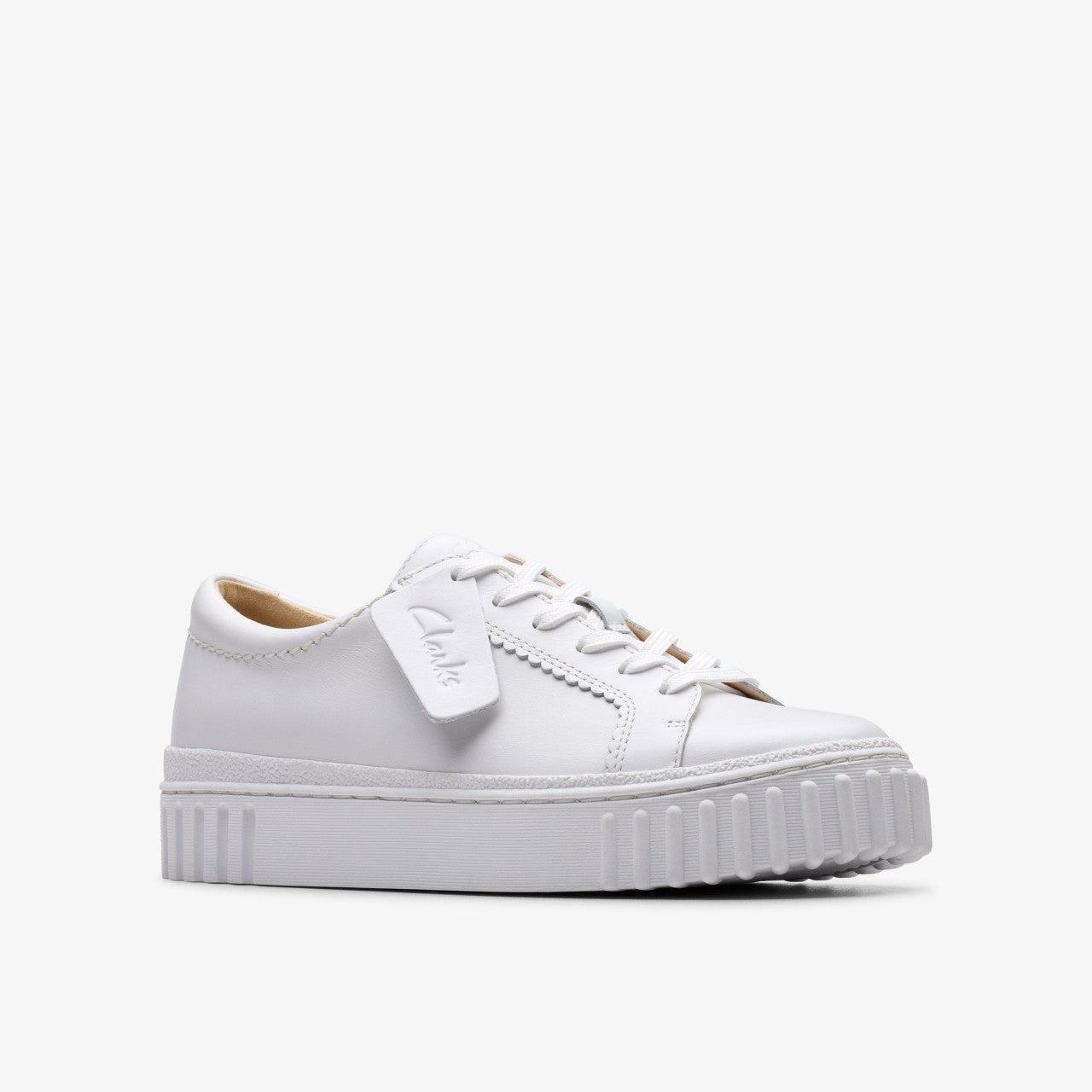 Mayhill Walk White Leather | Clarks Discount