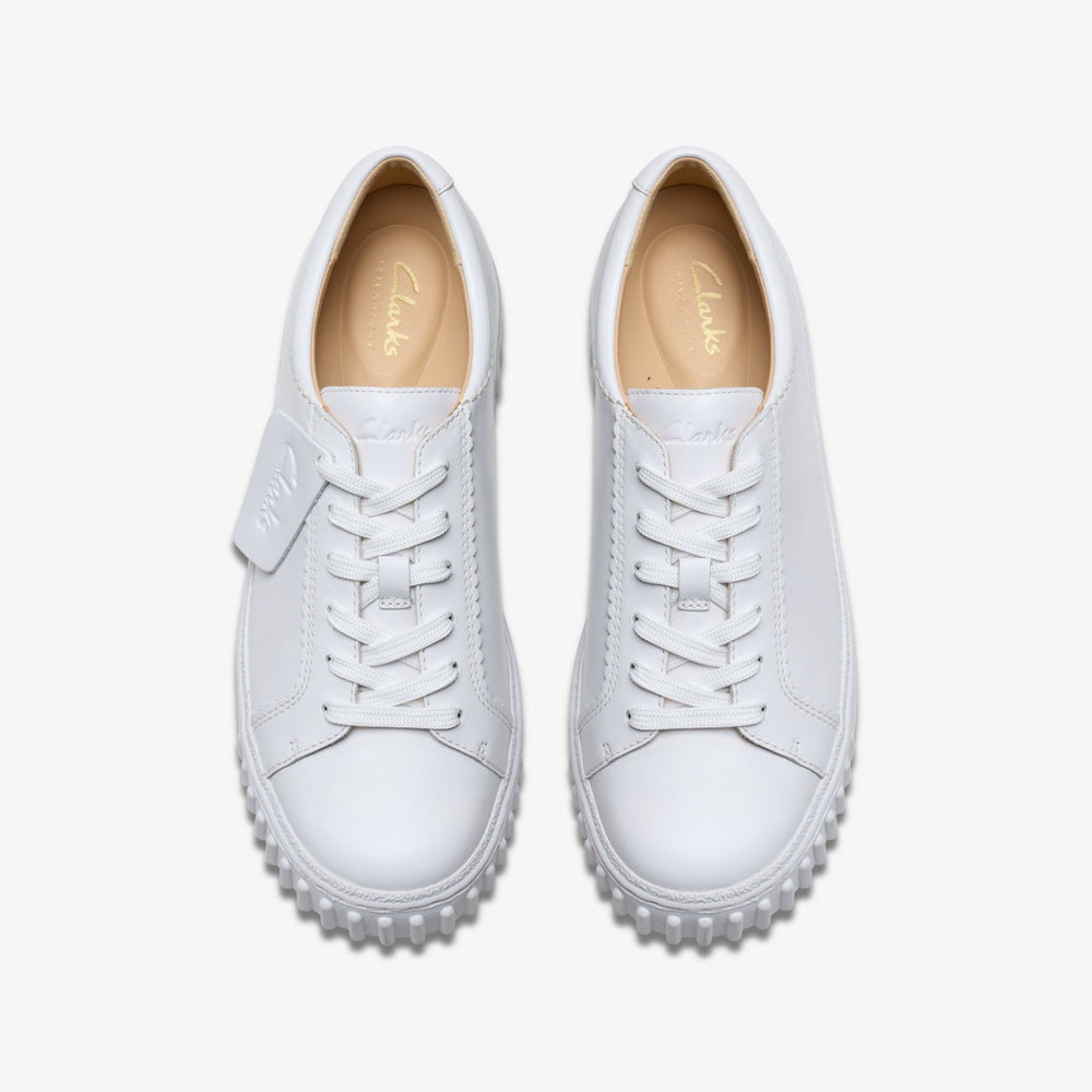 Mayhill Walk White Leather | Clarks Discount