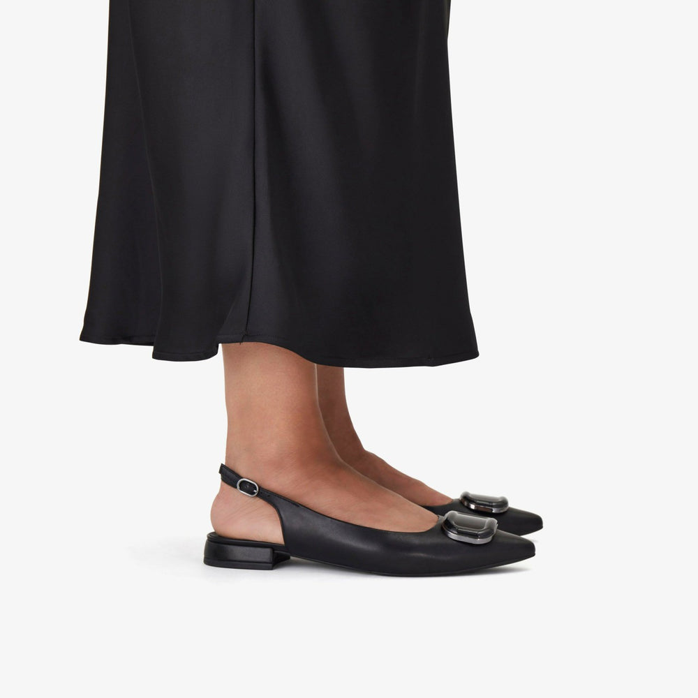 Sensa 15 Trim Black Leather | Clarks