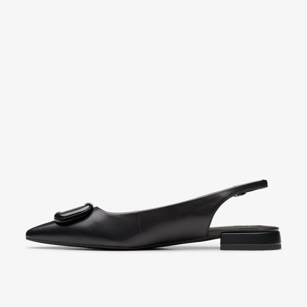 Sensa 15 Trim Black Leather | Clarks