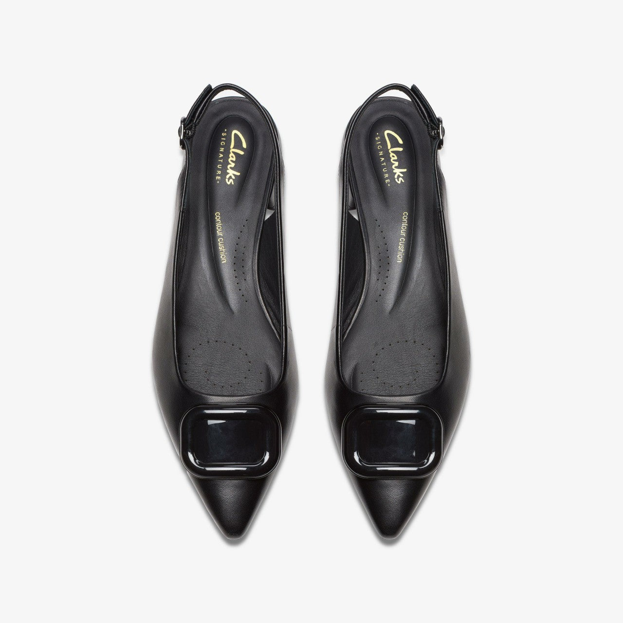 Sensa 15 Trim Black Leather | Clarks