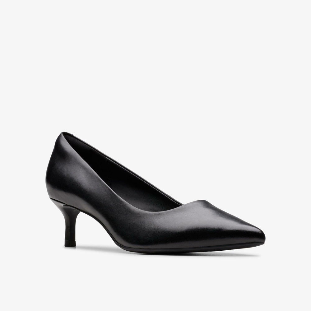 Zarey Court Black Leather | Clarks Onsale