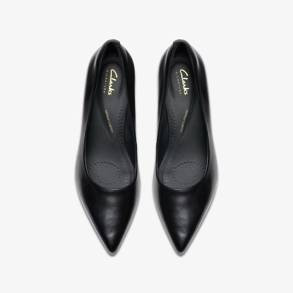 Zarey Court Black Leather | Clarks Onsale