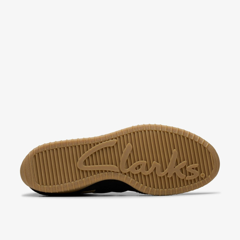 Meridor Lo Black Combination Suede | Clarks For Sale