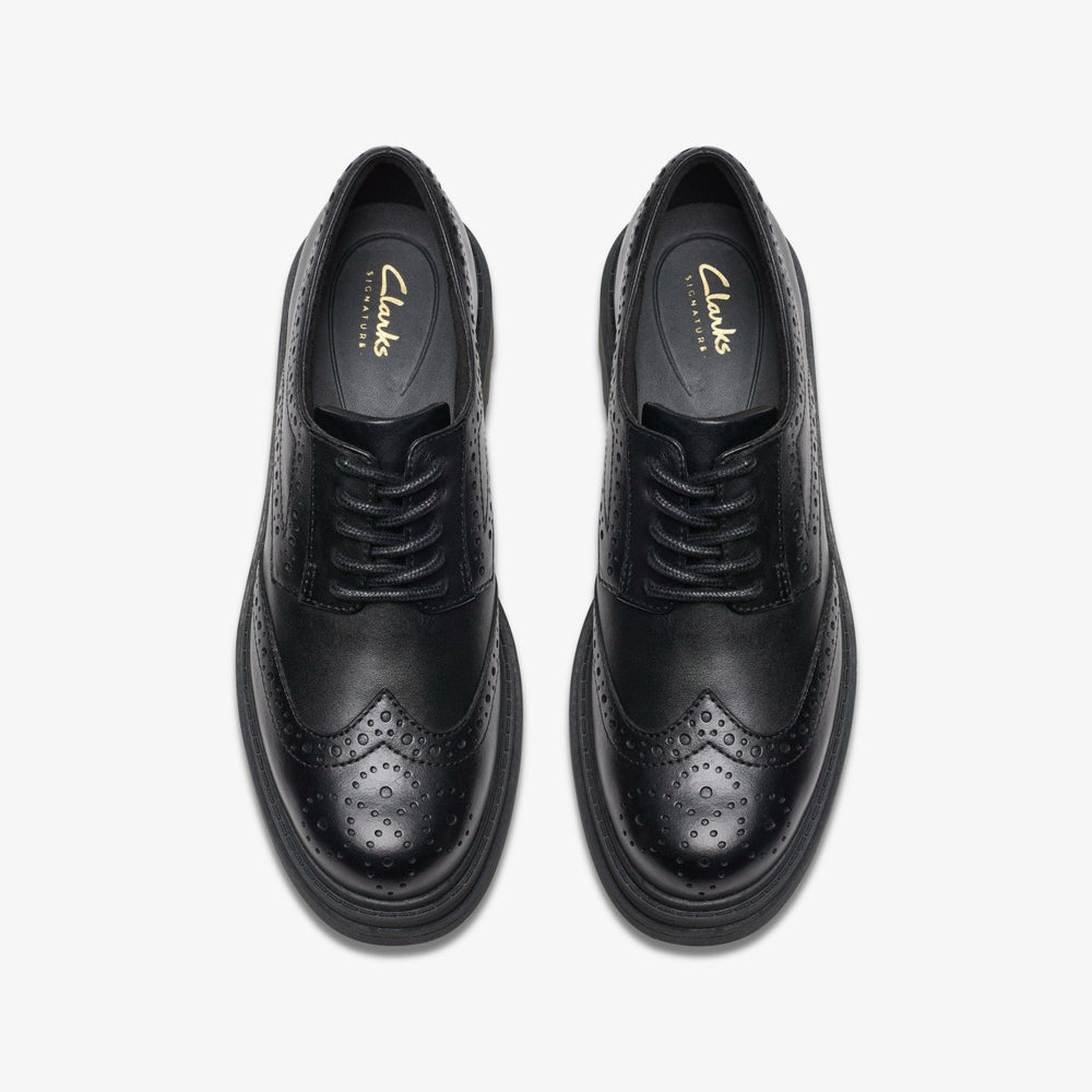Orinoco3 Derby Black Leather | Clarks US