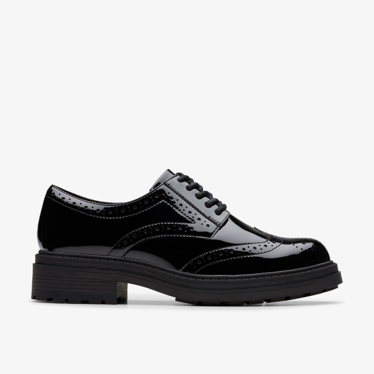Orinoco3 Derby Black Patent | Clarks
