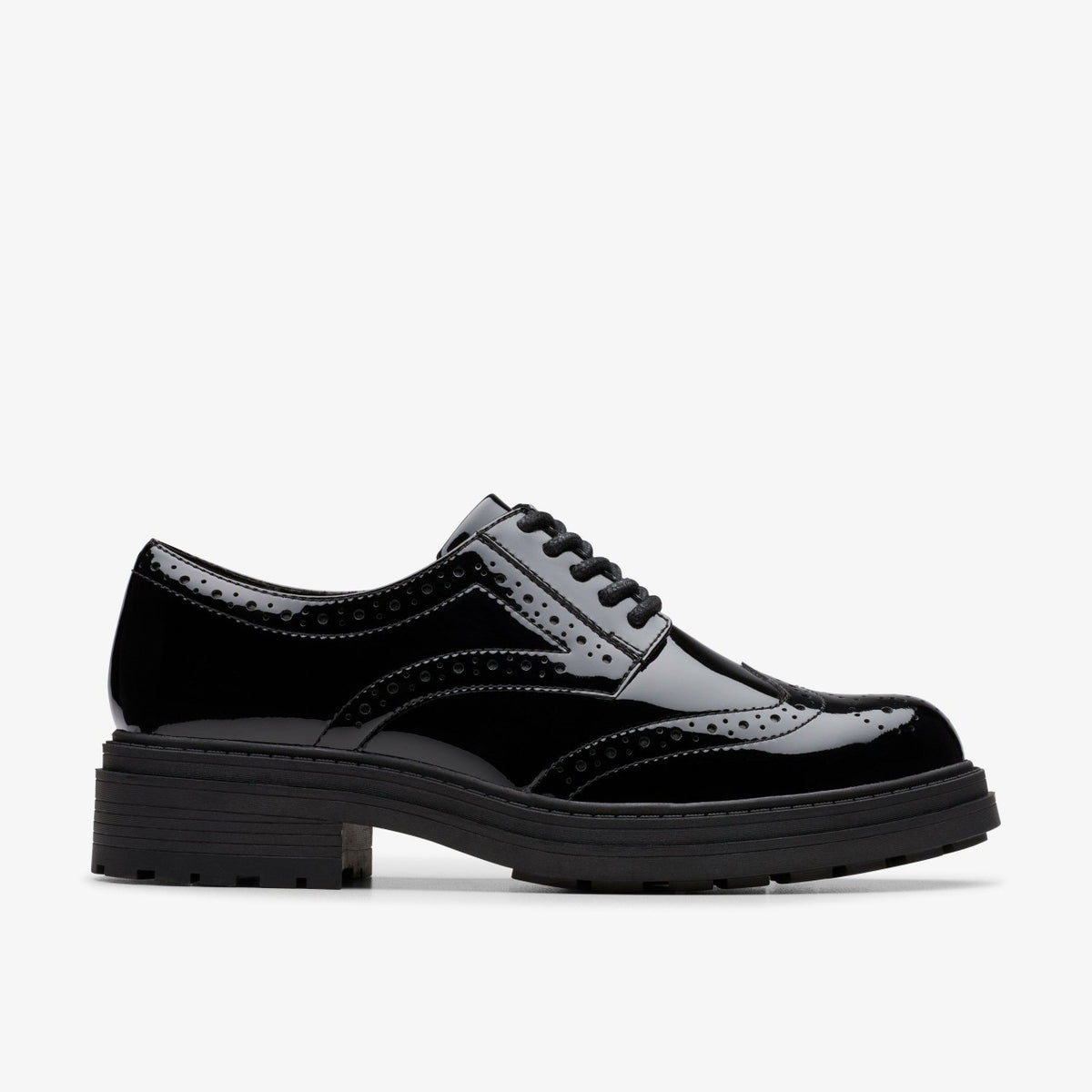 Orinoco3 Derby Black Patent | Clarks