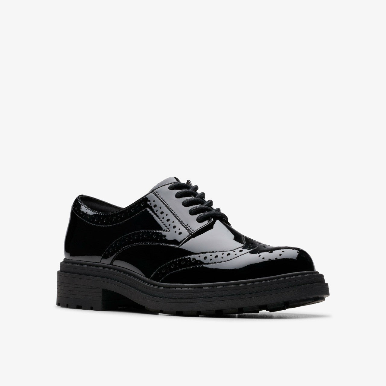 Orinoco3 Derby Black Patent | Clarks