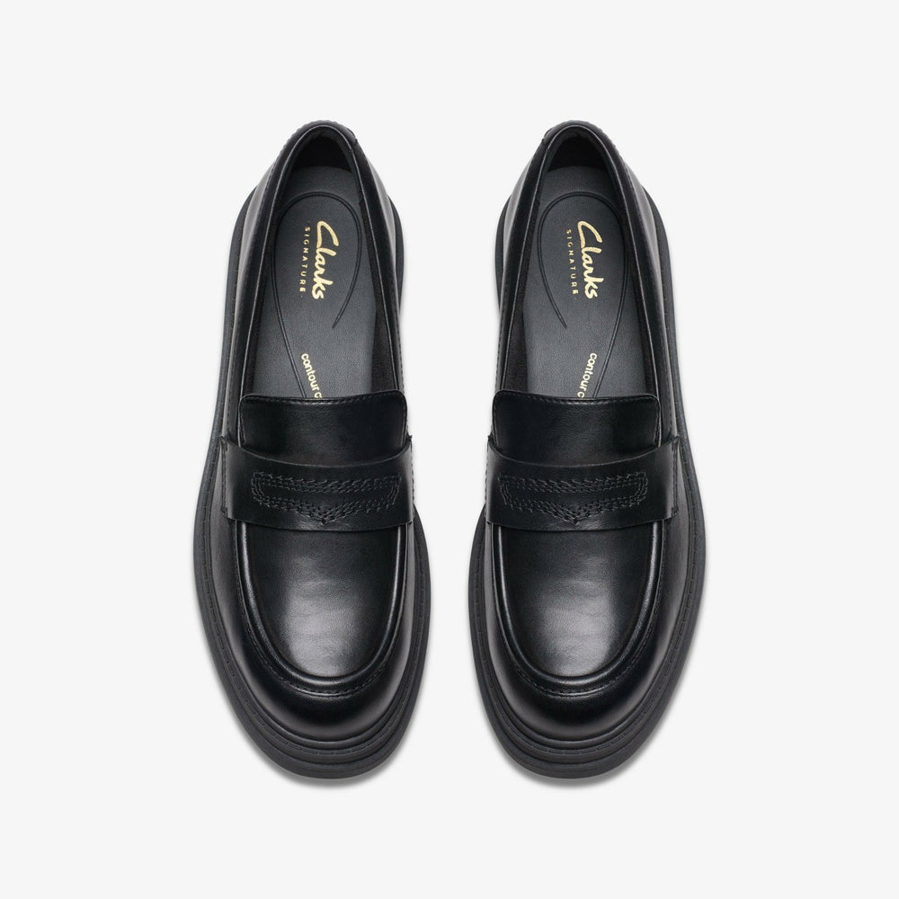 Orinoco3 Edge Black Leather | Clarks US
