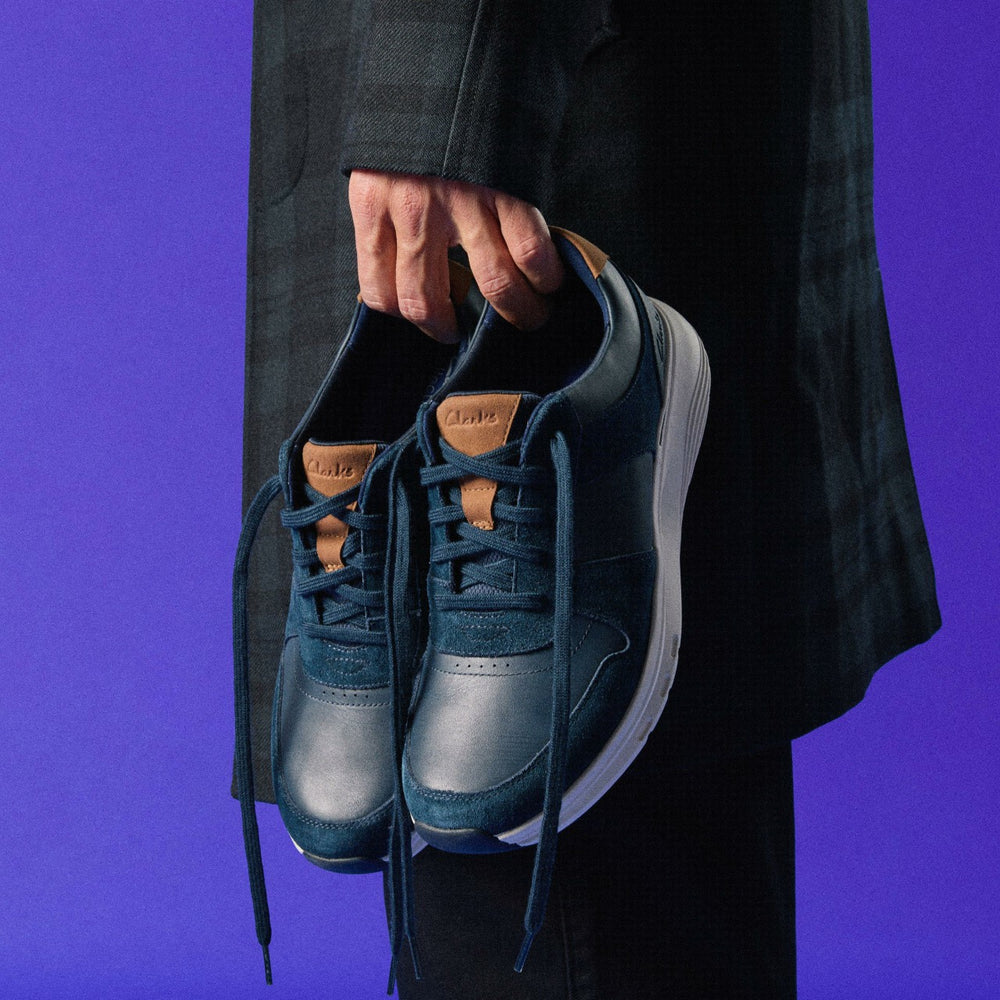 Motion Trek Go Navy Combination | Clarks