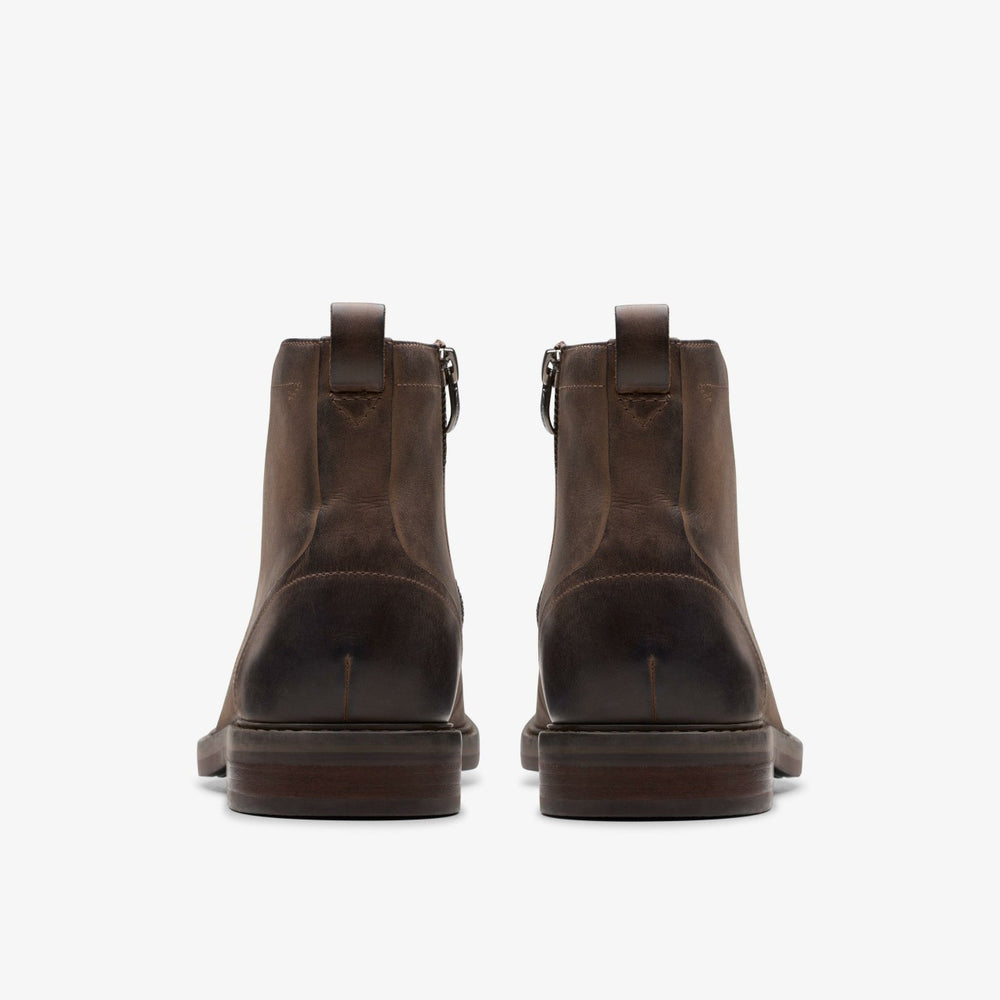 Aldwin Cap Brown Leather | Clarks Sale