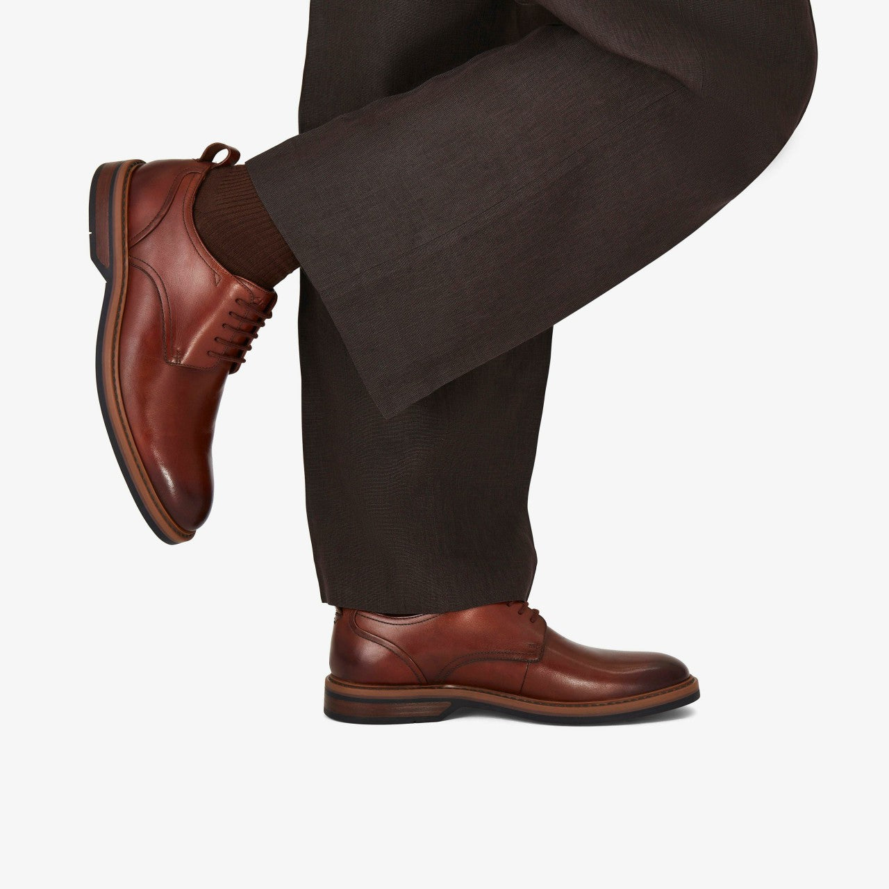 Aldwin Lace Tan Leather | Clarks For Sale
