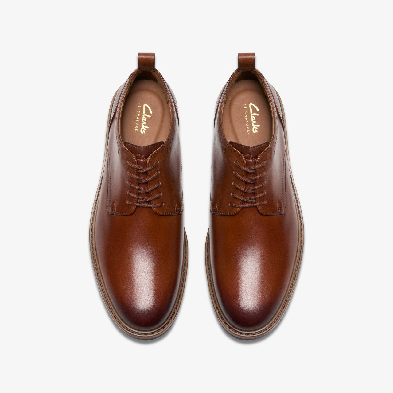 Aldwin Lace Tan Leather | Clarks For Sale