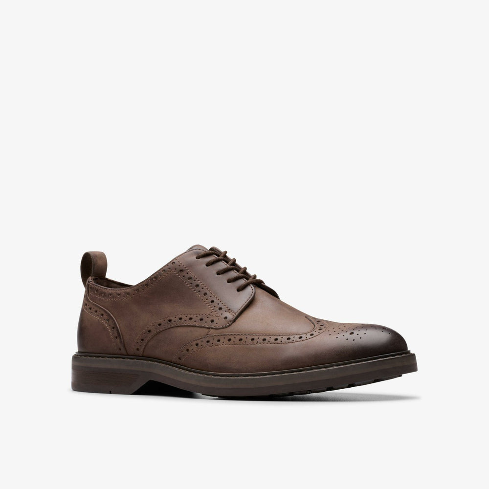Aldwin Limit Brogue Brown Leather | Clarks Sale