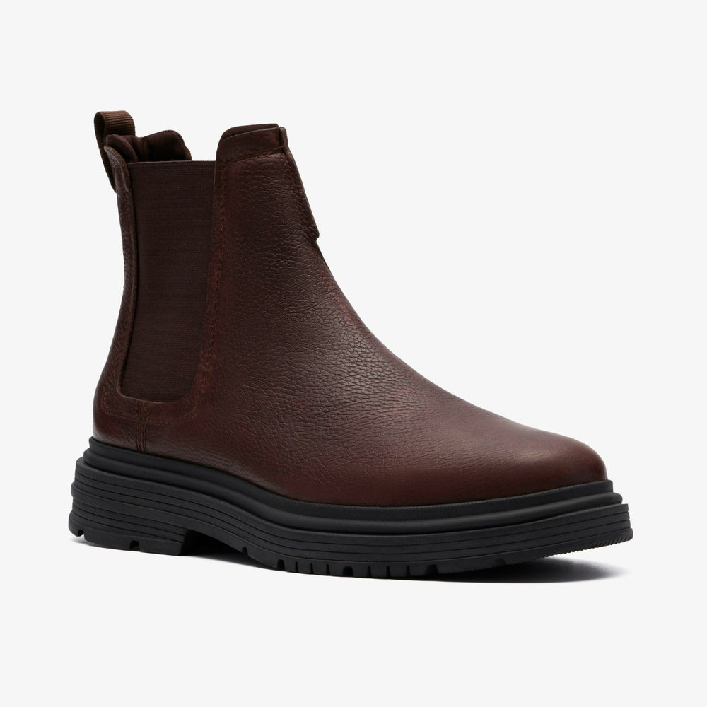 Badbury Easy Dark Brown Leather | Clarks Discount
