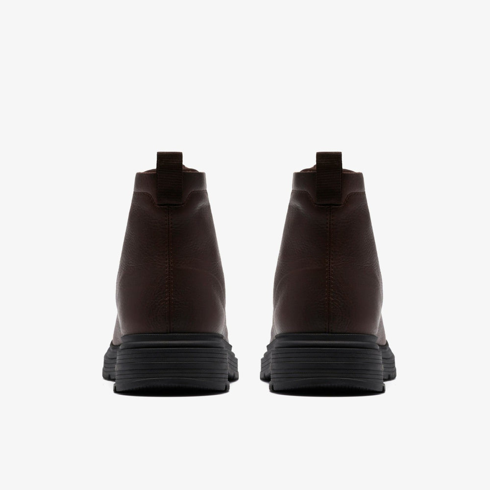 Badbury Hi Waterproof Brown Warmlined Leather | Clarks US