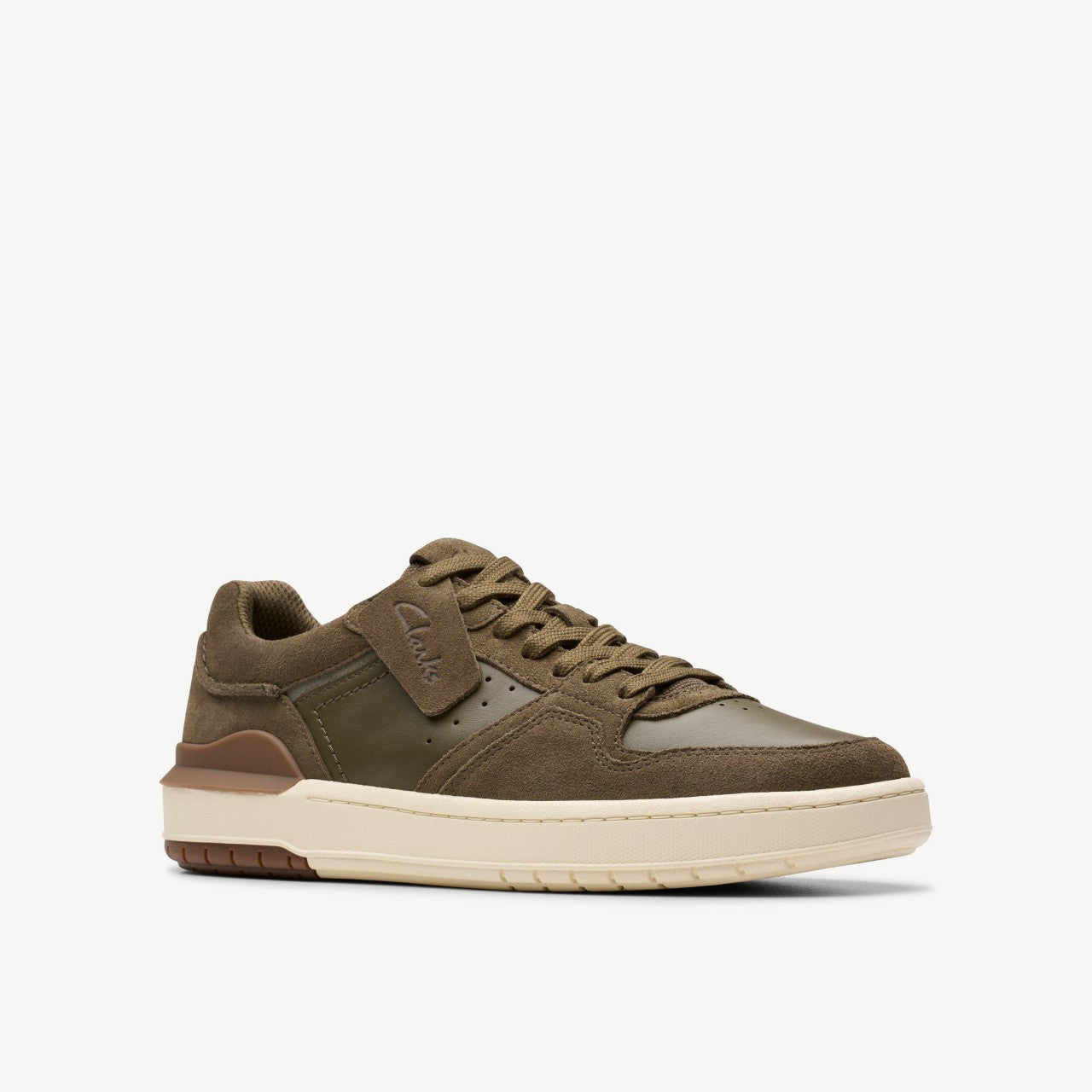 Courtlite2 Lo Khaki Suede | Clarks Discount