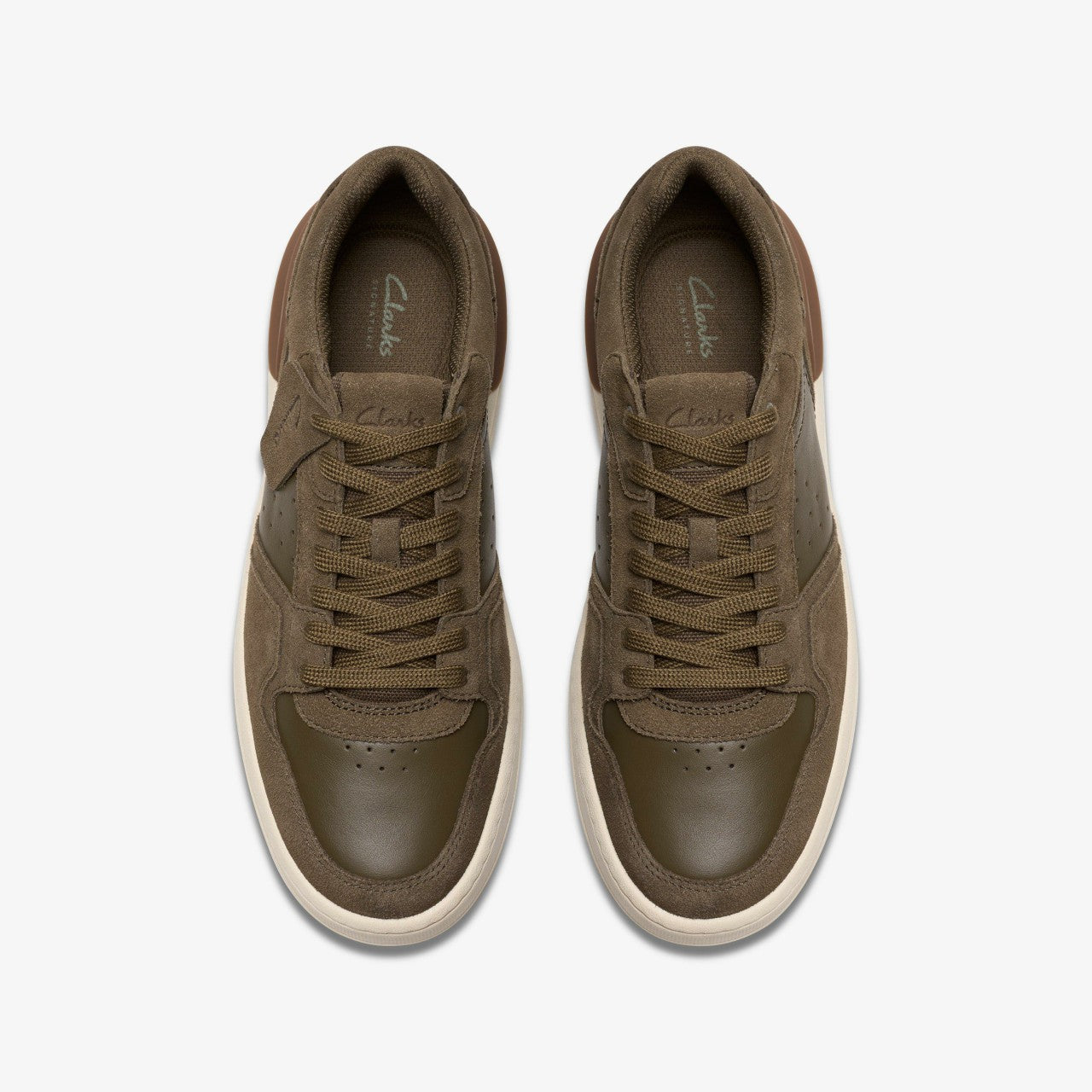 Courtlite2 Lo Khaki Suede | Clarks Discount