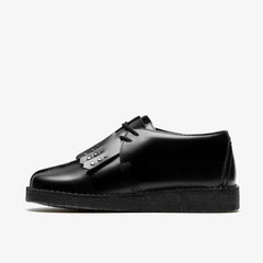 Desert Trek Black Hi Shine Leather | Clarks Sale