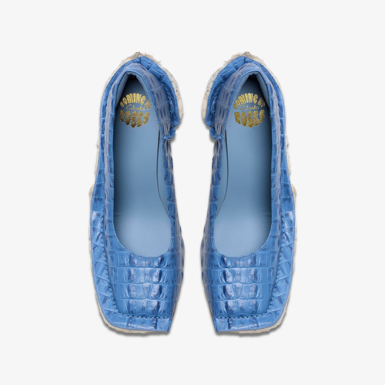 Martine Rose Heel Womens Blue Leather | Clarks Onsale