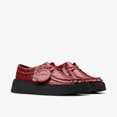 Martine Rose Torview Womens Burgundy Leather | Clarks Discount