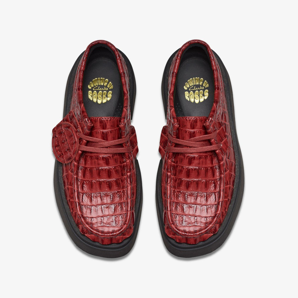 Martine Rose Torview Womens Burgundy Leather | Clarks Discount