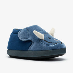 Fluffy Snug Toddler Navy | Clarks Discount