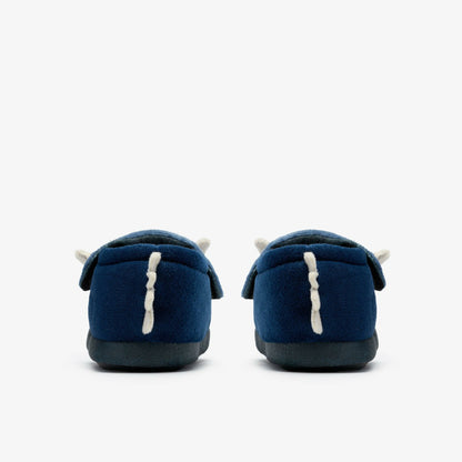 Fluffy Snug Toddler Navy | Clarks Discount