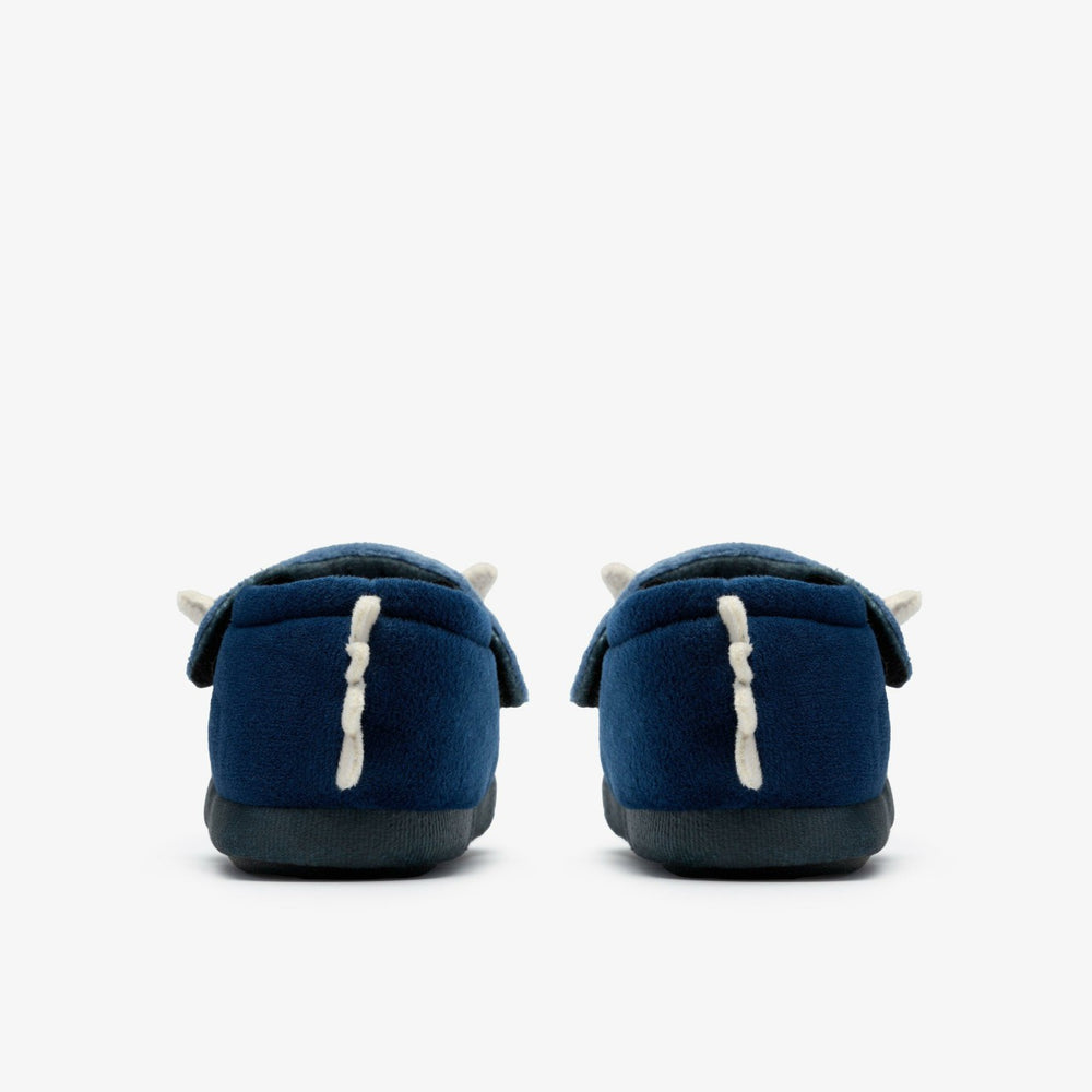Fluffy Snug Toddler Navy | Clarks Discount