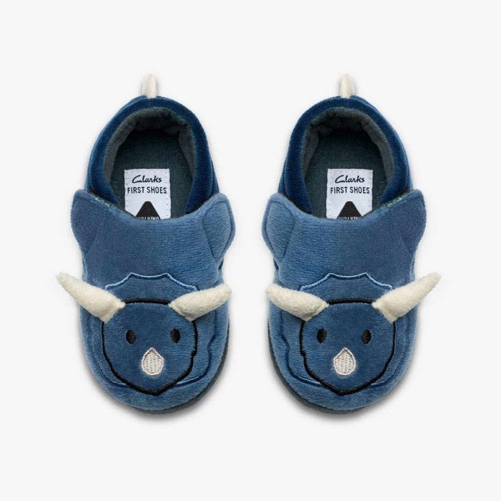 Fluffy Snug Toddler Navy | Clarks Discount
