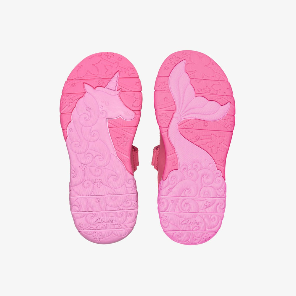 Tidal Shell Kid Pink | Clarks For Sale