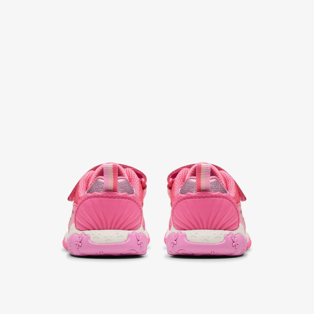 Tidal Shell Toddler Pink | Clarks