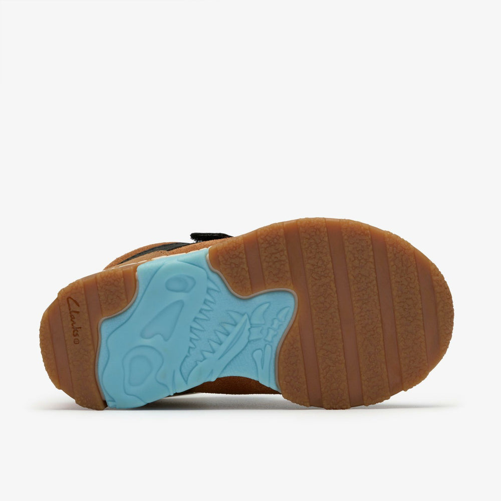 Steggy 2 Glow Toddler Tan | Clarks Discount