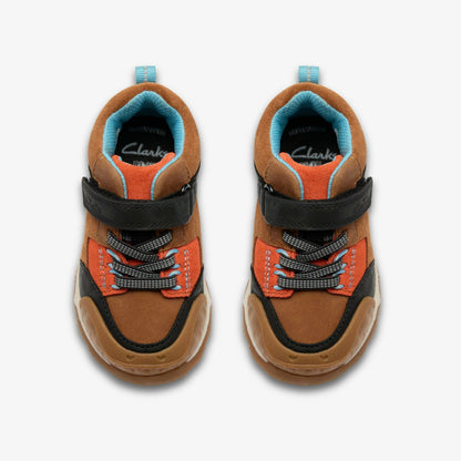 Steggy 2 Glow Toddler Tan | Clarks Discount