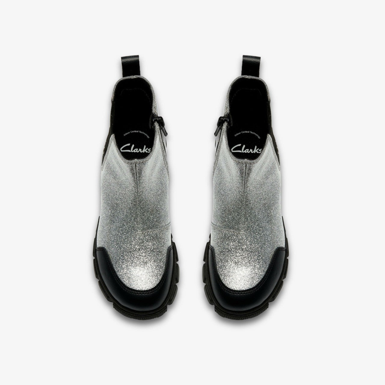 Evyn Chelsea Kid Silver Patent | Clarks For Sale