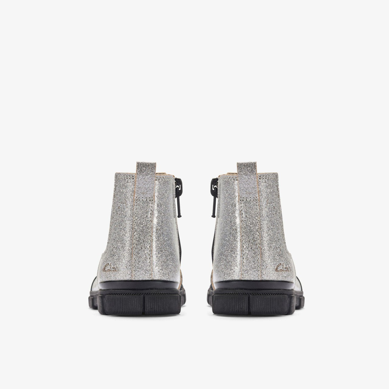 Evyn Chelsea Toddler Silver Patent | Clarks