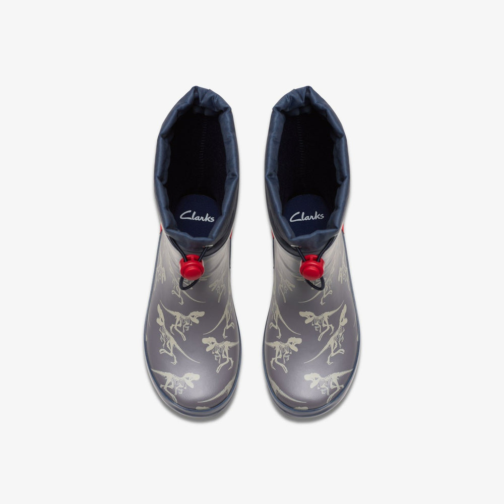Tarri Race Kid Grey Combination | Clarks Sale